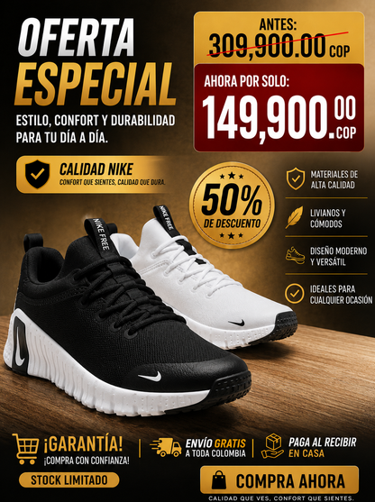 🔥 Liquidación NlKE PREMIUM FREE METCON 6 - últimas unidades
